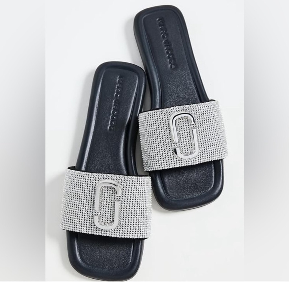 Marc Jacobs The J Marc Rhinestone Sandals